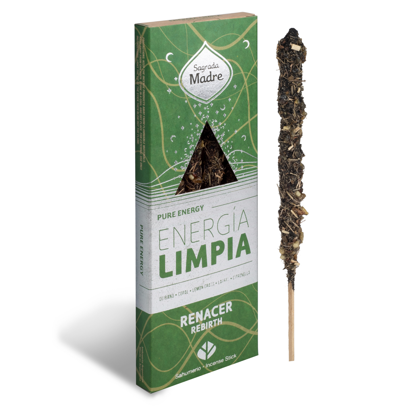 Incenso 100% Natural | Limpeza e Renascer