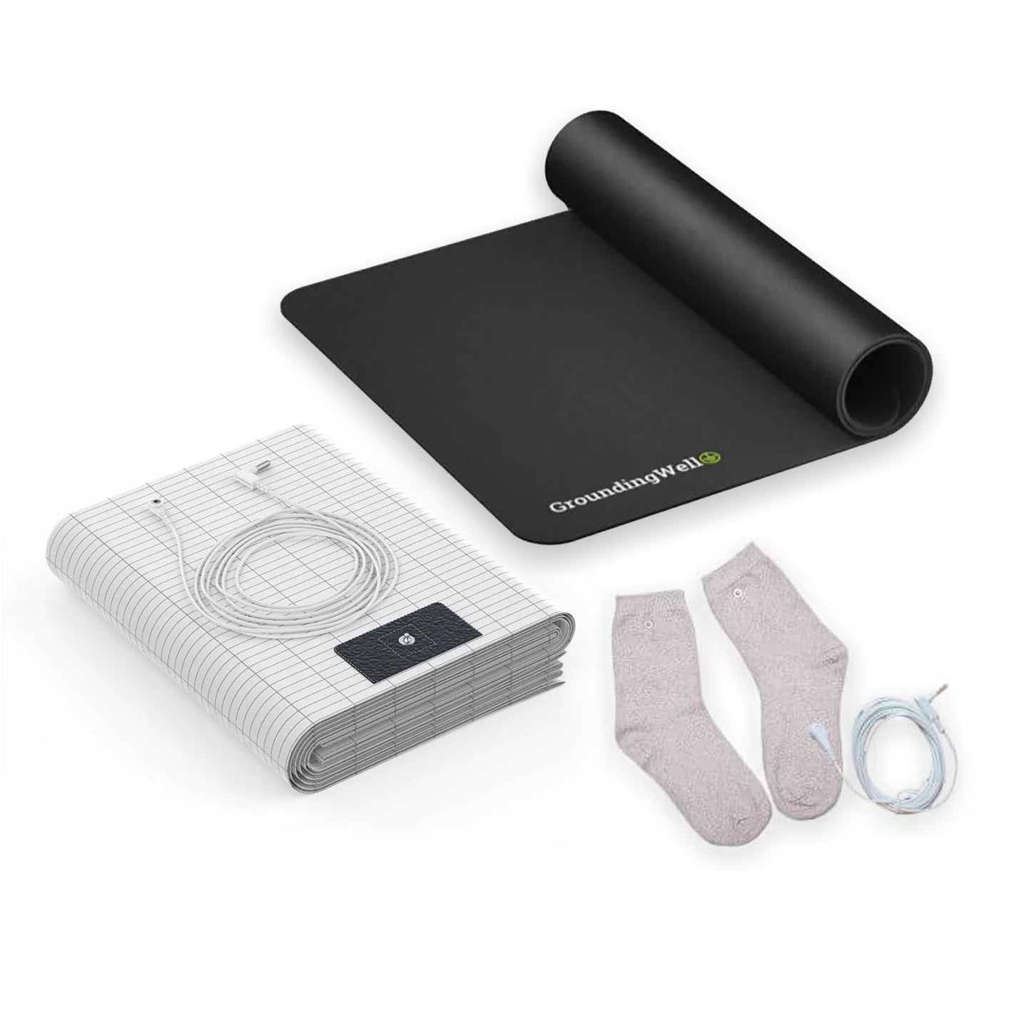 Kit Grounding | Lençol + Tapete + OFERTA Meias