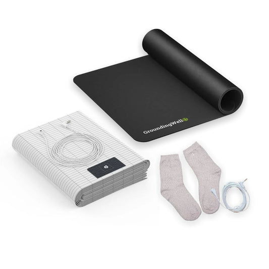 Kit Grounding | Lençol + Tapete + OFERTA Meias